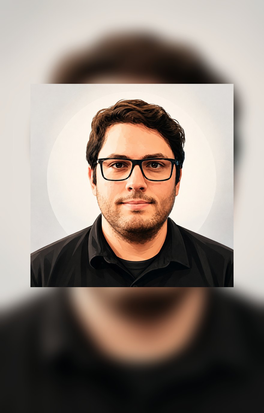Portrait of Ghasem Nobari, Director of Data Science, AI and Computational Sciences